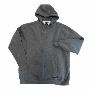 Noble Outfitters Gray Fleece Lined Hoodie XL Pullover Kangaroo Pocket Cozy